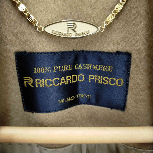 リカルドプリスコ RICCARDO PRISCO カシミヤロングコート レディース 38