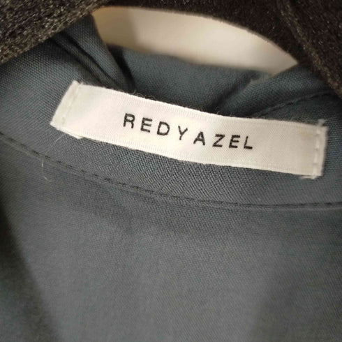 レディアゼル REDYAZEL シャツ襟ノースリーブフレアワンピース レディース JPN:S