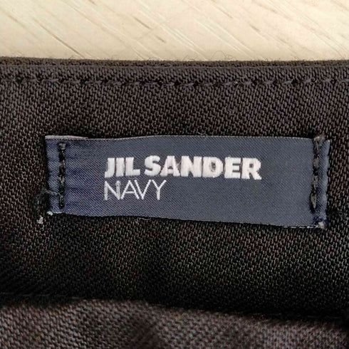 ジルサンダーネイビー JIL SANDER NAVY テーパード スラックス レディース EUR:38