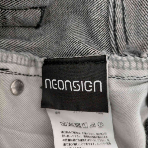 ネオンサイン NEON SIGN WIDE DENIM SLACKS メンズ 48