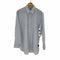 オーラリー AURALEE HARD TWIST FINX ORGANDY STRIPE SHIRT メンズ JPN:4