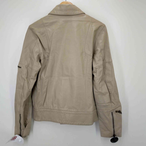 ドルチェアンドガッバーナ DOLCE&GABBANA ダブルレザージャケット メンズ 44