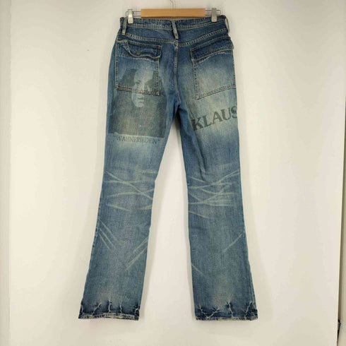 アンダーカバーイズム UNDERCOVERISM 06SS T期 リペア加工デニムパンツ KLAUS WAHNFRIBDEN メンズ JPN:1