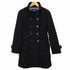 バーバリーブルーレーベル BURBERRY BLUE LABEL アンゴラ混ウールコート レディース 38