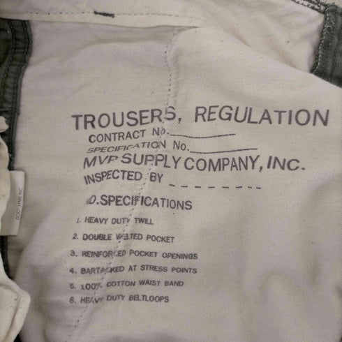 MVP SUPPLY COMPANY ペンキ加工 トラウザーショーツ メンズ