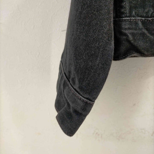 リーバイス Levis メキシコ製 70507-0260 後染め ブラック デニムジャケット メンズ import:XL