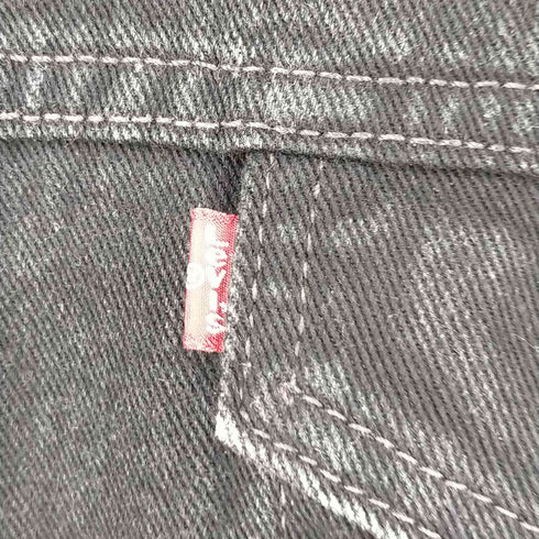 リーバイス Levis メキシコ製 70507-0260 後染め ブラック デニムジャケット メンズ import:XL