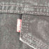 リーバイス Levis メキシコ製 70507-0260 後染め ブラック デニムジャケット メンズ import:XL