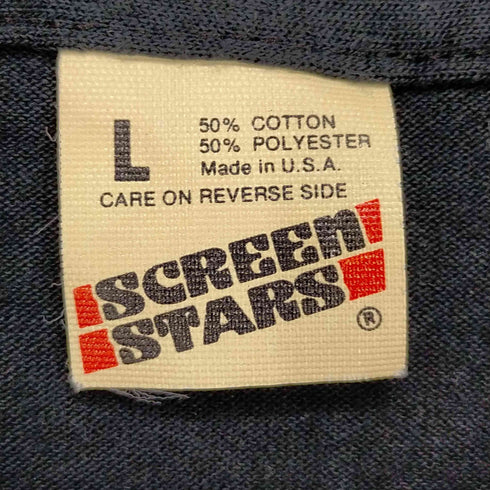 スクリーンスターズ SCREEN STARS 90s MADE IN USA シングルステッチフロントプリントS/S TEE メンズ JPN:L