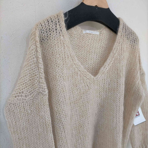 ケイビーエフ KBF モヘアVネックニット レディース FREE