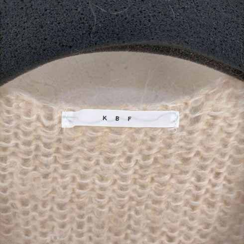 ケイビーエフ KBF モヘアVネックニット レディース FREE