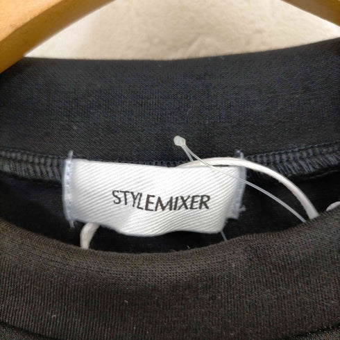 スタイルミキサー STYLEMIXER ソフトスムーススクエアスリーブトップ レディース FREE