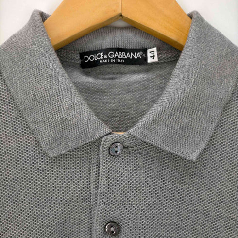 ドルチェアンドガッバーナ DOLCE&GABBANA ワッペンロゴ ポロシャツ メンズ 44