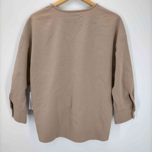 バーニーズニューヨーク BARNEYS NEWYORK タックプルオーバー ダブルクロスパンツセットアップ レディース 38