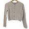 ザラ ZARA ビジューボタン ニットカーディガン レディース import:S