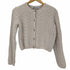 ザラ ZARA ビジューボタン ニットカーディガン レディース import:S