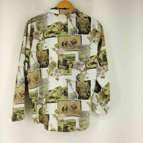 CRIBIA 総柄 ブラウス シャツ レディース