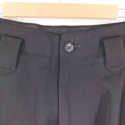 ヨウジヤマモトプールオム Yohji Yamamoto POUR HOMME WOOL TUXEDO SIDE FLAP POCKET PANTS メンズ JPN:2