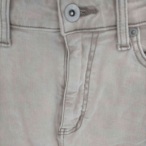 Herlipto High Rise Clay Skinny Jeans パンツ デニム スキニー ストレッチ フリンジ レディース JPN:S