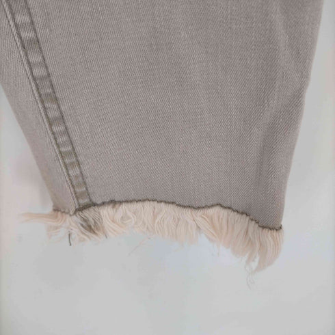 Herlipto High Rise Clay Skinny Jeans パンツ デニム スキニー ストレッチ フリンジ レディース JPN:S