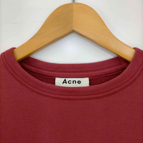 アクネストゥディオズ ACNE STUDIOS AS刺繍 クルーネックスウェット プルオーバー レディース import:XS