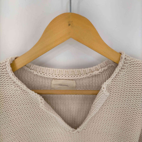 トゥデイフル TODAYFUL Keyneck Rib Knit キーネックリブニット レディース FREE