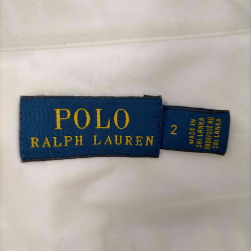 ポロラルフローレン POLO RALPH LAUREN ポニー刺繍 L/S シャツ レディース 2