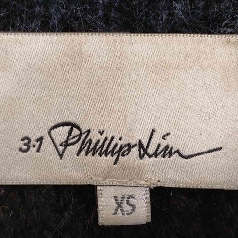 スリーワンフィリップリム 3.1 phillip lim ウールアンゴラ クルーネックファーニット 長袖 レディース import:XS