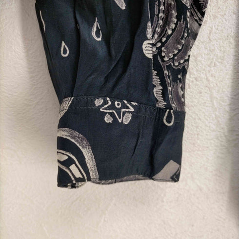 ディーゼル DIESEL 花柄 レーヨンスナップボタンL/S シャツ レディース