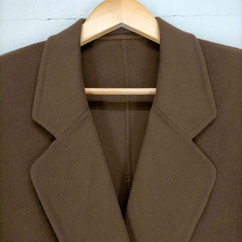 バーバリーズ BURBERRYS WOOL&CASHMERE 2Bダブルチェスターコート レディース 7AR