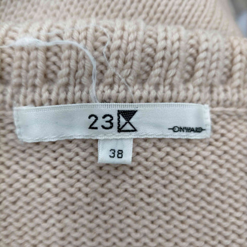 ニジュウサンク 23区 スキッパー ウールニット レディース JPN:38