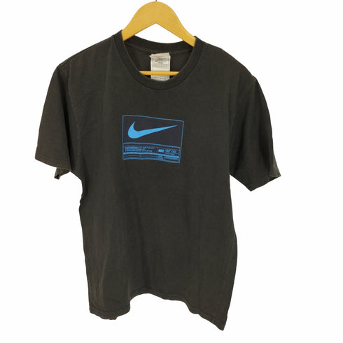 ナイキ NIKE 銀タグ スウォッシュクルーネックプリントTシャツ メンズ import:S