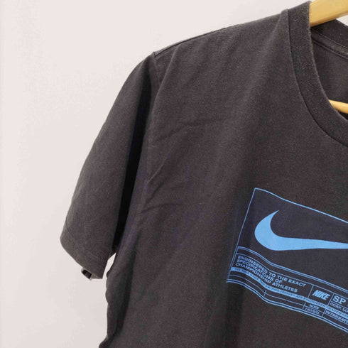 ナイキ NIKE 銀タグ スウォッシュクルーネックプリントTシャツ メンズ import:S