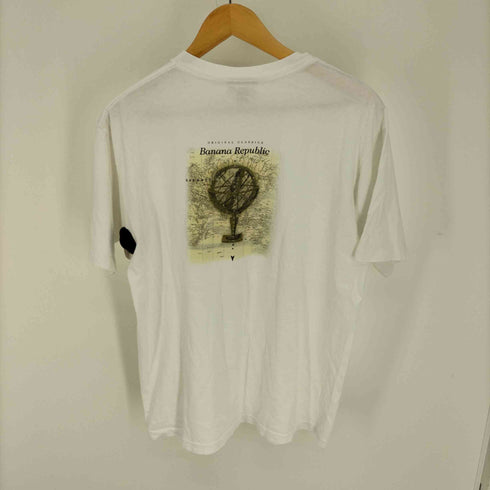 バナナリパブリック BANANA REPUBLIC ロゴプリントTシャツ メンズ import:S