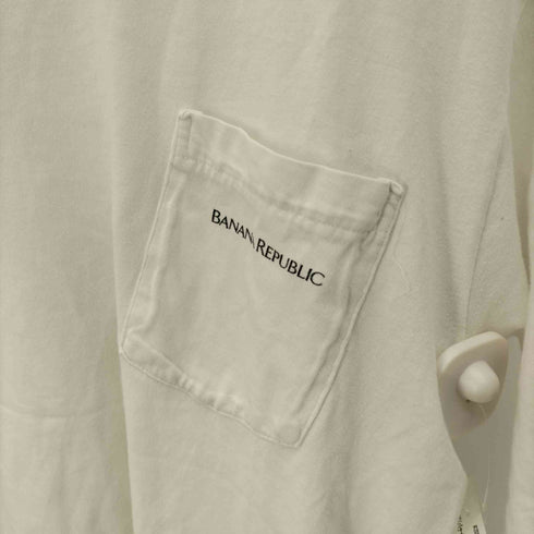 バナナリパブリック BANANA REPUBLIC ロゴプリントTシャツ メンズ import:S