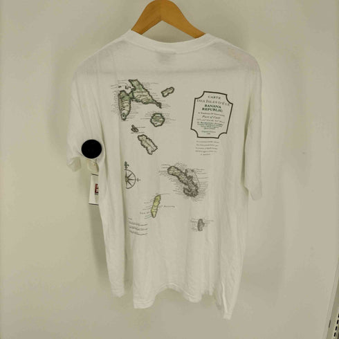 バナナリパブリック BANANA REPUBLIC ロゴプリントTシャツ メンズ import:M