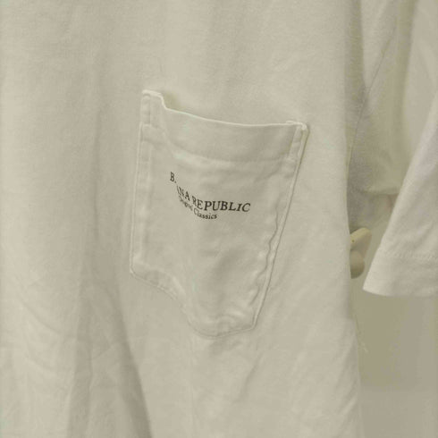 バナナリパブリック BANANA REPUBLIC ロゴプリントTシャツ メンズ import:M