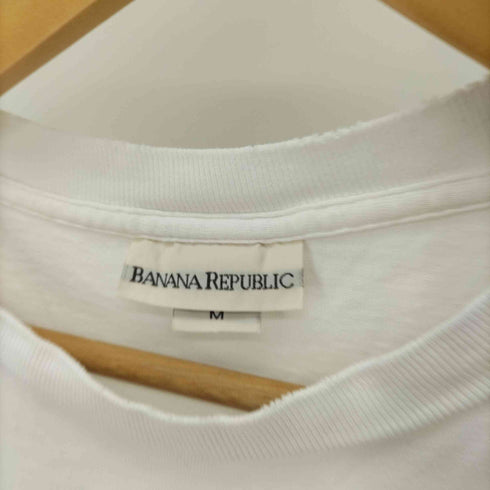 バナナリパブリック BANANA REPUBLIC ロゴプリントTシャツ メンズ import:M
