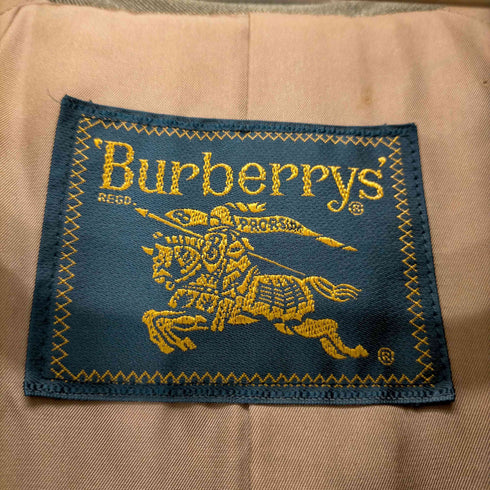 バーバリーズ BURBERRYS 金タグ ステンカラーコート レディース 7AR