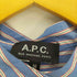 アーペーセー A.P.C. ストライプ プルオーバー S/S シャツ レディース FR:36