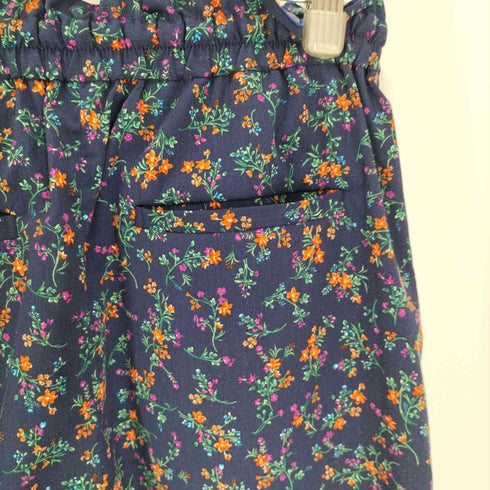 ジャーナルスタンダードレリューム JOURNAL STANDARD relume 22AW ネイビー フローラル イージー ワイドパンツ レディース FREE