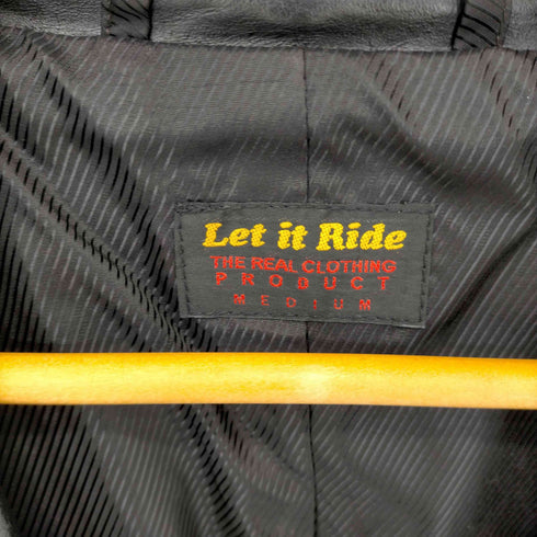 Let it Ride カウレザーハーフコート メンズ