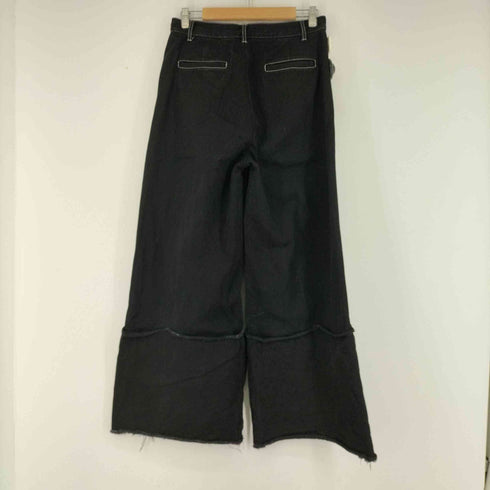 WONEM フラップヒュージワイドレッグジーンズ レディース JPN:2
