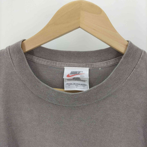 ナイキ NIKE 銀タグ SスウォッシュプリントクルーネックTシャツ メンズ import:L