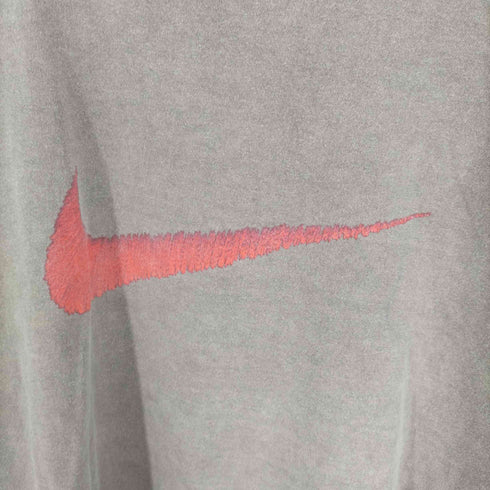 ナイキ NIKE 銀タグ SスウォッシュプリントクルーネックTシャツ メンズ import:L