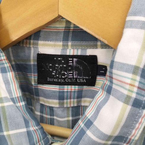 ザノースフェイス THE NORTH FACE チェック柄ボタンシャツ メンズ import:L