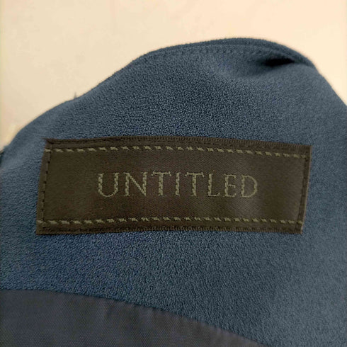 アンタイトル UNTITLED UNTITLED ビジュー ノースリーブワンピース レディース JPN:1