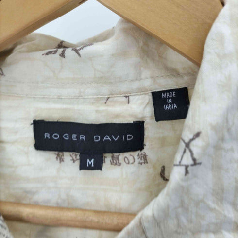 ROGER DAVID アロハシャツ メンズ import:M