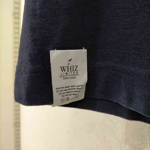 ウィズリミテッド WHIZ LIMITED ロゴ刺繍 ポロシャツ メンズ JPN:M