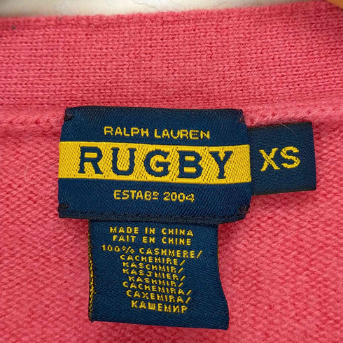 ラグビーラルフローレン Rugby Ralph Lauren カシミヤカーディガン レディース JPN:XS